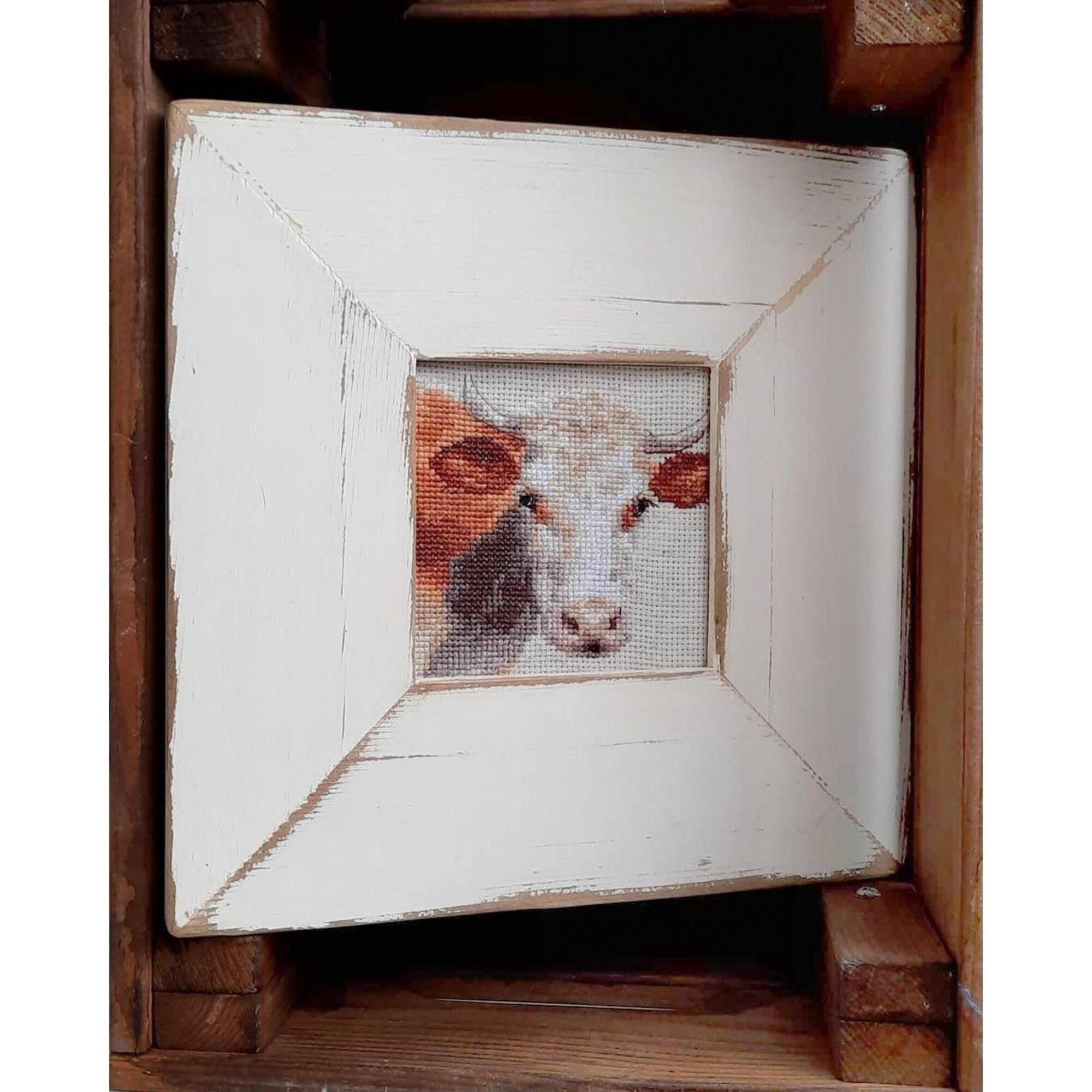 Alisa Cow Cross Stitch Kit